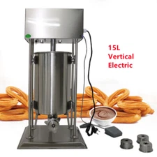 Commercial Vertical Electric Spanish Donuts Churrera Churros Maker Machine 15L