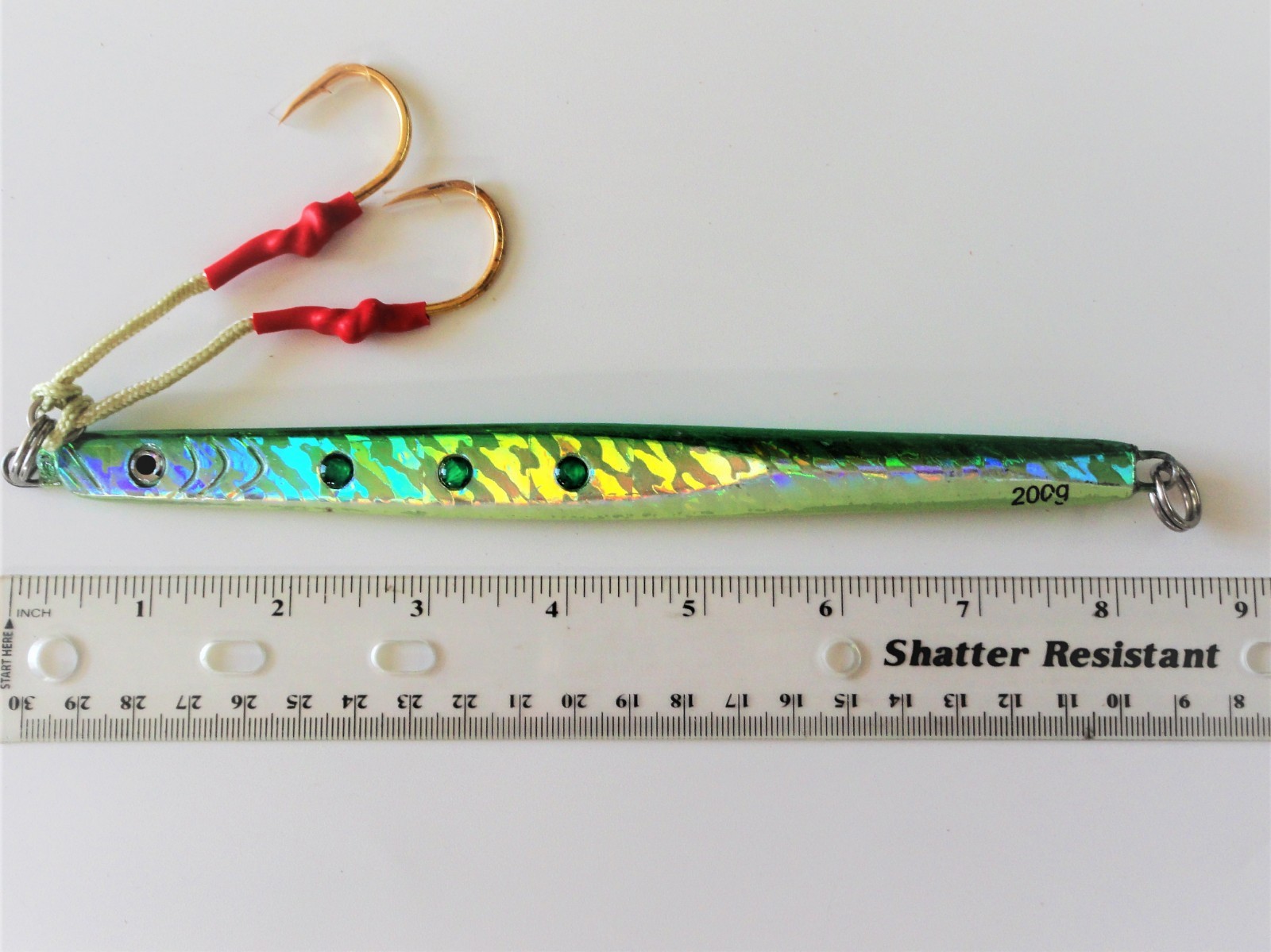 6 Pieces 7oz/ 200g 8.5" Speed Vertical Butterfly Jigs Saltwater Lures - Image 6