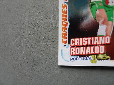 CRISTIANO RONALDO 2010-11 PANINI #343 FUTEBOL PORTUGAL STICKERS