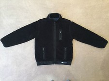 GAP KIDS Black Sherpa Fleece Jacket Size 12 Youth XL