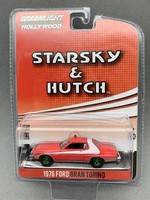 Ford Gran Torino Starsky & Hutch Green Machine Greenlight Hollywood In 1:64 NEU