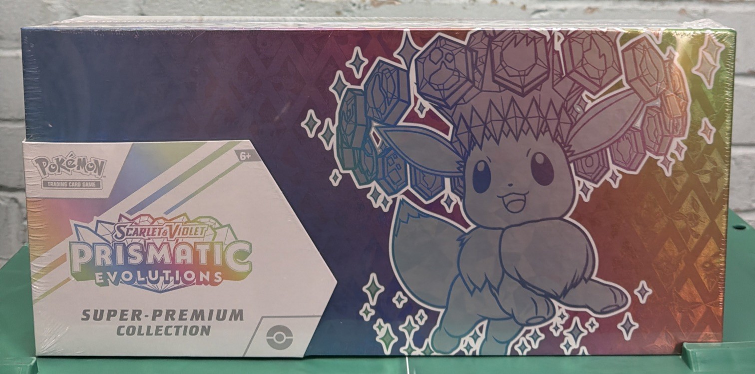 Pokemon TCG Prismatic Evolutions Super Premium Collection New & Factory Sealed!