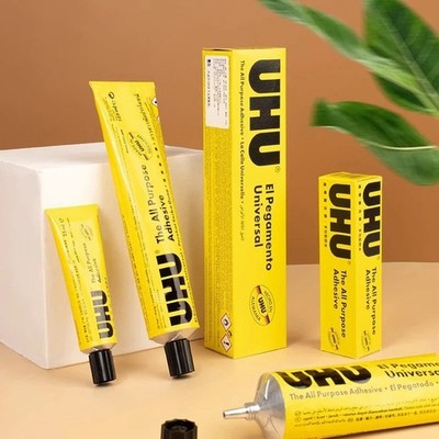 UHU All Purpose Transparent Glue Extra Strong Clear Adhesive for DIY Repair
