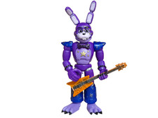AUTHENTIC MEXICAN TOY ACTION FIGURE FIVE NIGHTS AT FREDDY'S BONNY GLAM ROCK 