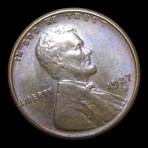 1927-S Lincoln Cent Wheat Penny ---- Gem BU Condition Coin ---- #PP609