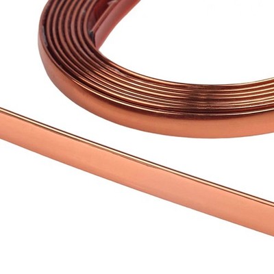 20 mm breite PVC Zierleiste 10 m Länge goldfarben für Möbelkantenabdeckung