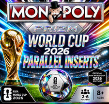 MONOPOLY PRIZM WORLD CUP 2026 (PARALLELS) CHOOSE YOUR CARDS TO COMPLETE SET !