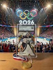 THE WALL 🔥 2023-24 Upper Deck Allure - Connor Hellebuyck #65 Yellow Taxi