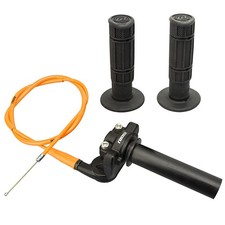 NIBBI Twists Throttle Assembly,Dirt Bike Grips with Throttle Cable and Handle...