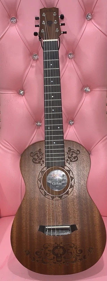 CORDOBA MINI COCO NYLON STRING GUITAR MAHOGANY, IN PERFECT CONDITIONS, BEAUTIFUL - Image 4 of 4