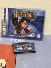 Harry Potter and the Sorcerer's Stone (Nintendo GBA) * Tested & Working + Manual