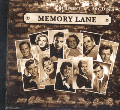 Various Artists Memory Lane - 200 Golden Tracks From Days Gone By CD set UK K
