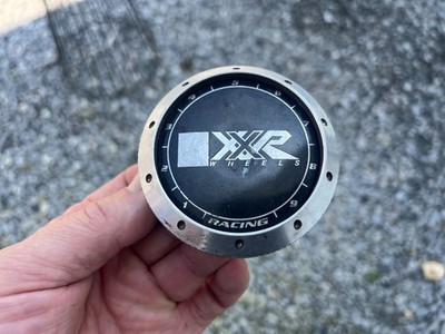 XXR WHEELS RACING CUSTOM WHEEL CENTER CAP MACHINED ALLOY