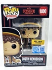 Funko Pop! Stranger Things - Dustin Henderson (Exclusive) #1800 W/Protector