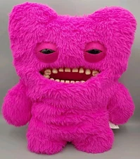Mr. Buttons FUGGLER BIGG FUGG Plush XL 18” Pink Monster Teeth Jumbo Limited Ed.