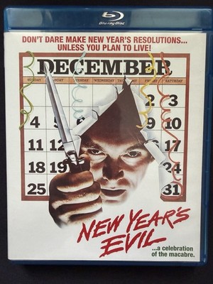 New Year's Evil (1980, Blu-ray) Scream Factory OOP