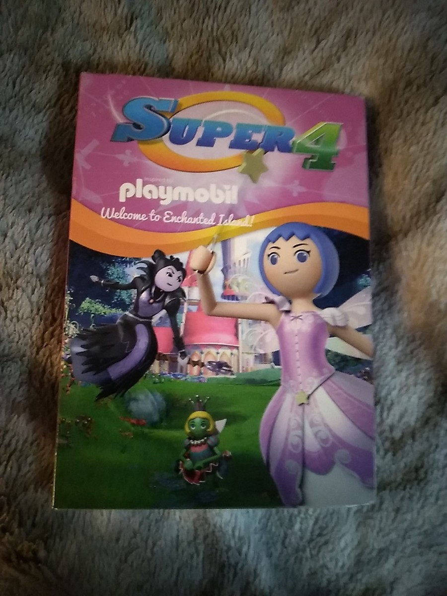 Super 4: Welcome to Enchanted Island! (DVD) 2017 - Brand New