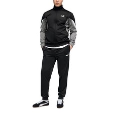 Puma - Tuta Uomo Essentials Block Poly, Nero Codice 691767-01 - 9M