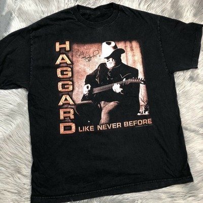 Shirt Unisex S-5XL Merle Haggard Like Never Before 1-Sided SHort Sleeve AR554