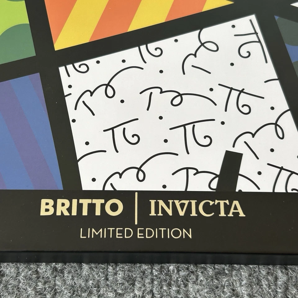 Britto Invicta Watch Romero Limited Numbered 216/2000 New Battery - Image 3 of 4
