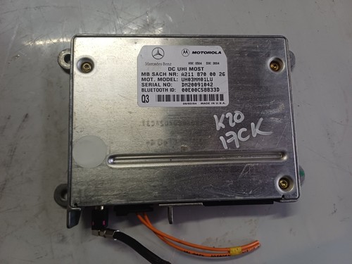 K20-17CK* Mercedes W164 W209 W211 R171 Telefonsteuergerät Steuergerät 2118700026