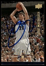 2008-09 Upper Deck #190 Kyle Korver Signed Card Auto IP