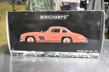 mm15 Minichamps 1/18 Mercedes Benz 300 SL Gulwing 1954 Red Minichamps Mercedes