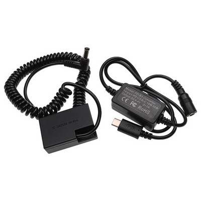 USB Netzteil für Canon EOS Rebel SL2 M6 Mark II Rebel SL3 8,4V 2m + DC-Kuppler