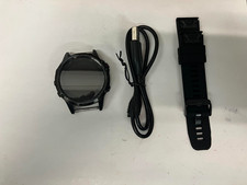 fenix 5 plus 47mm acciaio inox nero zaffiro con cassa e cinturino nero ~m1223