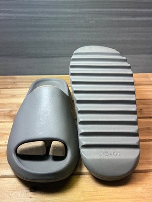Yeezy YZY YS-01 Grey Slides Brand New Size 13 | eBay