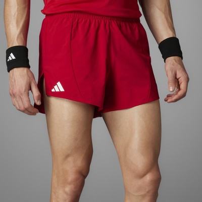 ADIZERO SPLIT SHORT 赤 スリムフィット Adidas Adizero Split 3
