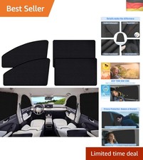 Samtleder Sonnenschutz Auto, Magnetic Auto Vorhang mit UV-Blocking & Hitzesch...