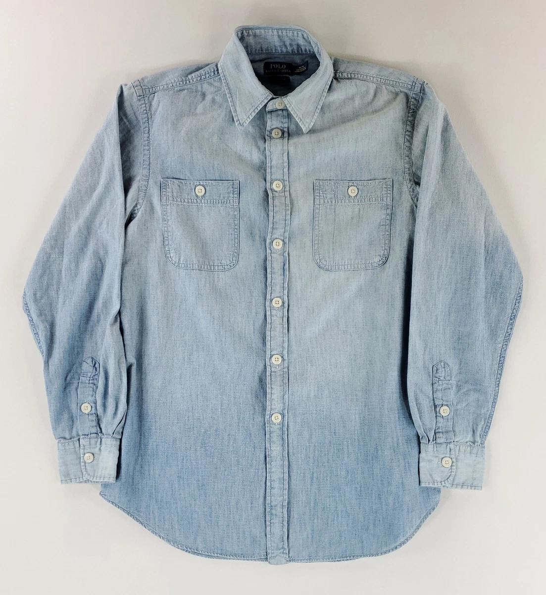 Polo Ralph Lauren Chambray Casual Button-Down Shirts for Men for