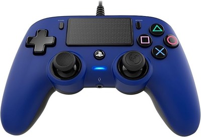 PS4 Gaming Controller Blau kabelgebunden Wired - Nacon Sony Playstation Lizenz
