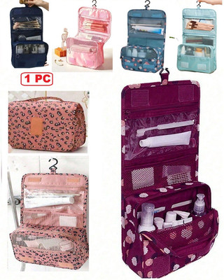 Damen Kulturtasche Kulturbeutel Handtasche hängend Kosmetik Make-up Tasche Set Reiseetui