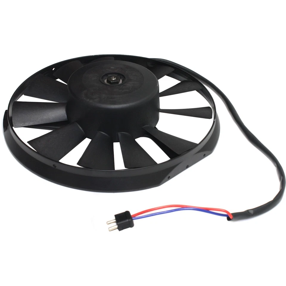 A/C Condenser Cooling Fan For 82-93 Benz 190E 76-85 Benz C-Class W123 - Image 2 of 4