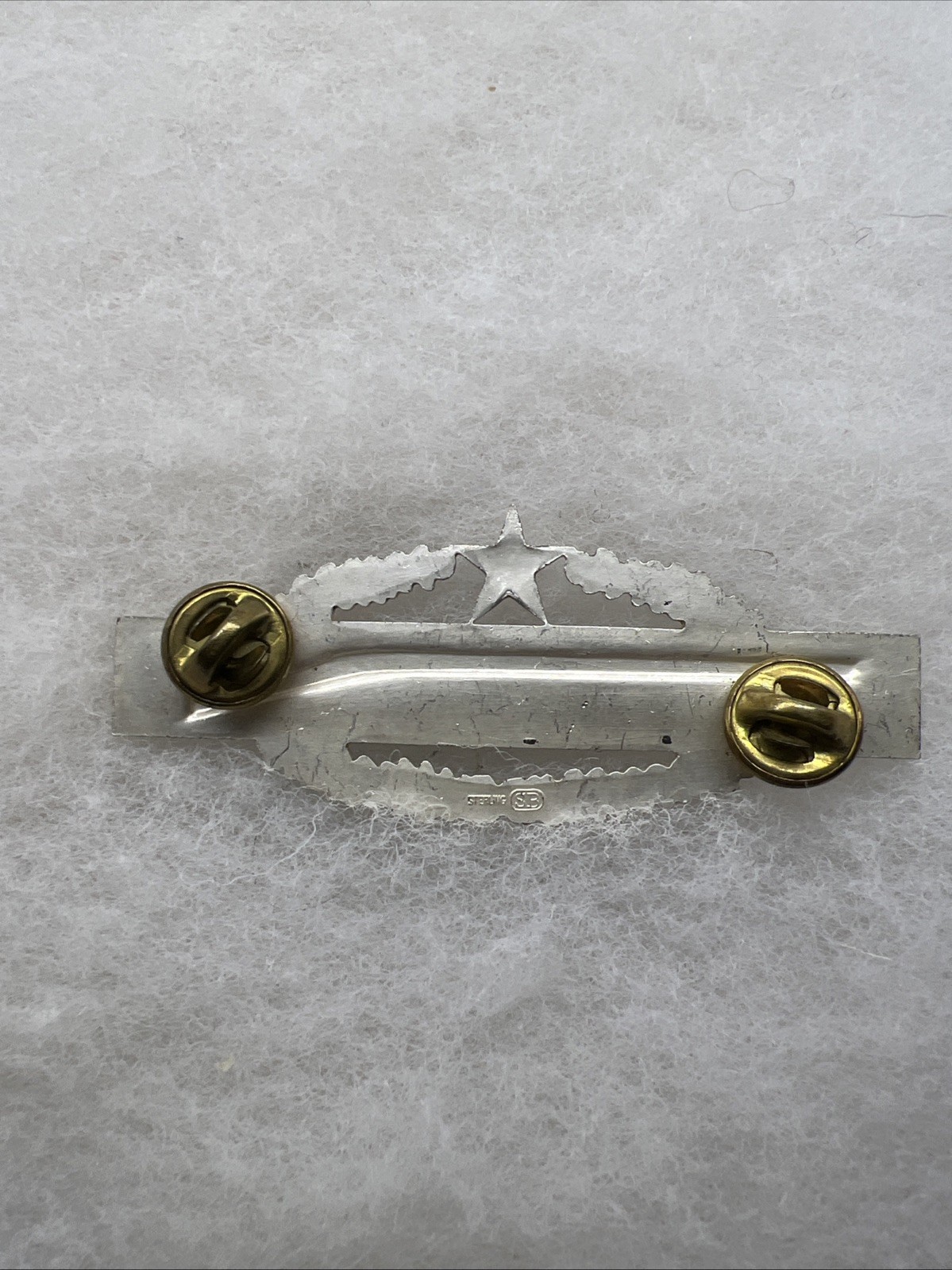 US Army Combat Infantry Badge 2nd Award Sterling SB (CC645