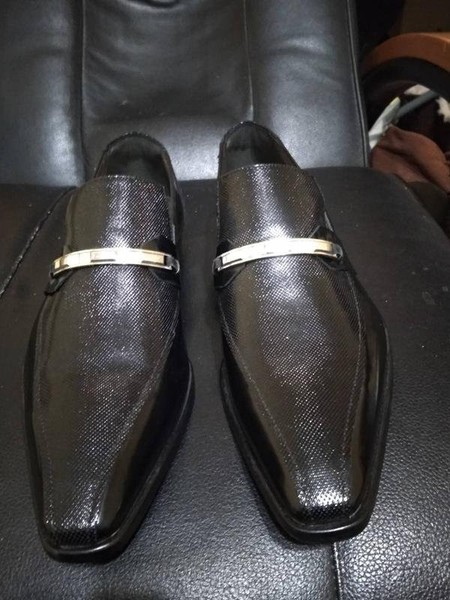 Men Carlo Pignatelli Heels Black Leather 41