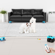 Interactive Cat Toy for Indoor Cats, Auto/Remote Control DIY Cat Mouse Hunting T