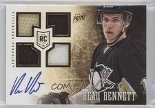 2013-14 Panini Prime Rookie Patch Auto 63/199 Beau Bennett #111 Patch Auto 1m8