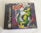 PS1 Playstation 1 GEX Video Game Black Label with Manual