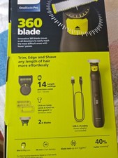 Philips Oneblade Pro 360 New Boxed Sealed Electric Shaver