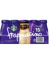 Starbucks Mocha Frappuccino Coffee Drink - 9.5oz, 15 Count Glass Bottles