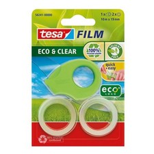 Tesafilm 10m 19mm Mini zwijacz Eco+Clear