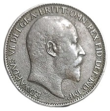1905 Great Britain Farthing XF Old Bronze Coin King Edward VII KM 792