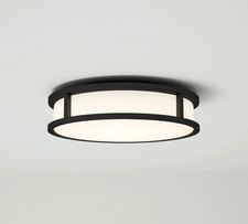 Pebble Grey Kyra Ceiling Light Black BNIB