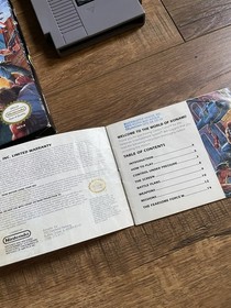 Contra Force (Nintendo NES, 1992 Konami) Authentic Complete CIB Manual TESTED