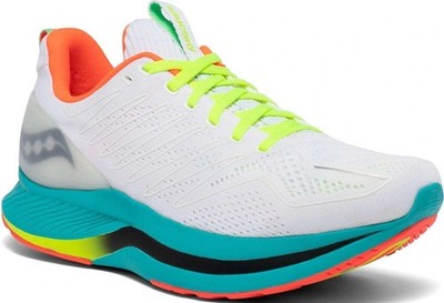 Size 9.5 - Saucony Endorphin Shift White Mutant Women's