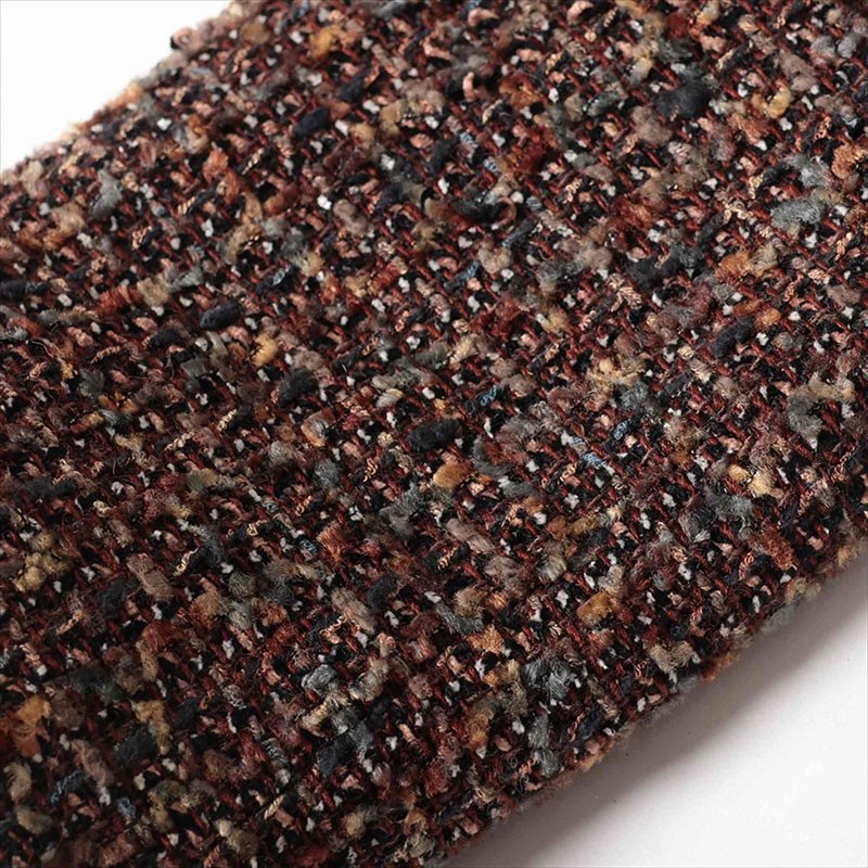 Authentic CHANEL COCO Button Wool x Rayon Jacket … - image 9