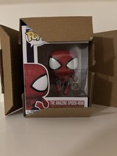 Funko Pop! Marvel The Amazing Spider-Man #1159 Bobblehead Figura Caja de Distribuidor